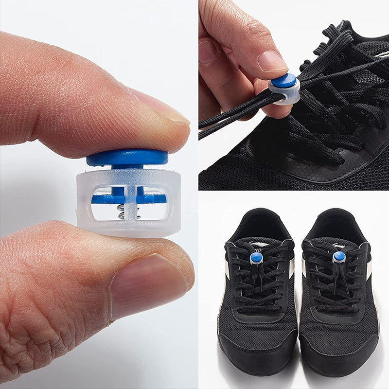 QuickTie™ - Hebilla con resorte para cordones