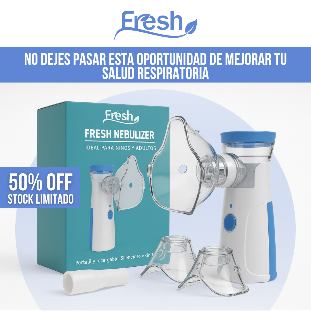 FRESH NEBULIZER™ - Respira tranquilo donde vayas