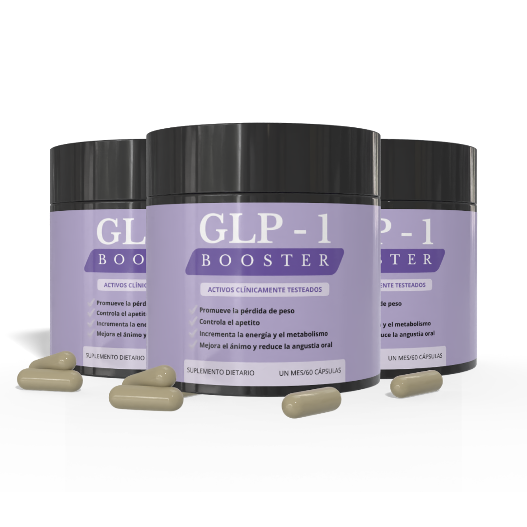 GLP-1 Booster™ - Control de Peso y Bienestar Digestivo Natural