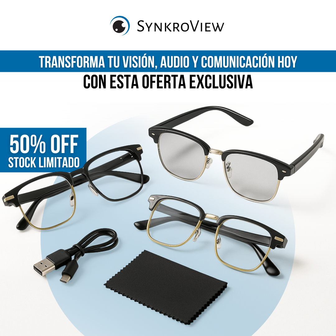 SynkroView™ - Traduce, escucha y conecta sin barreras