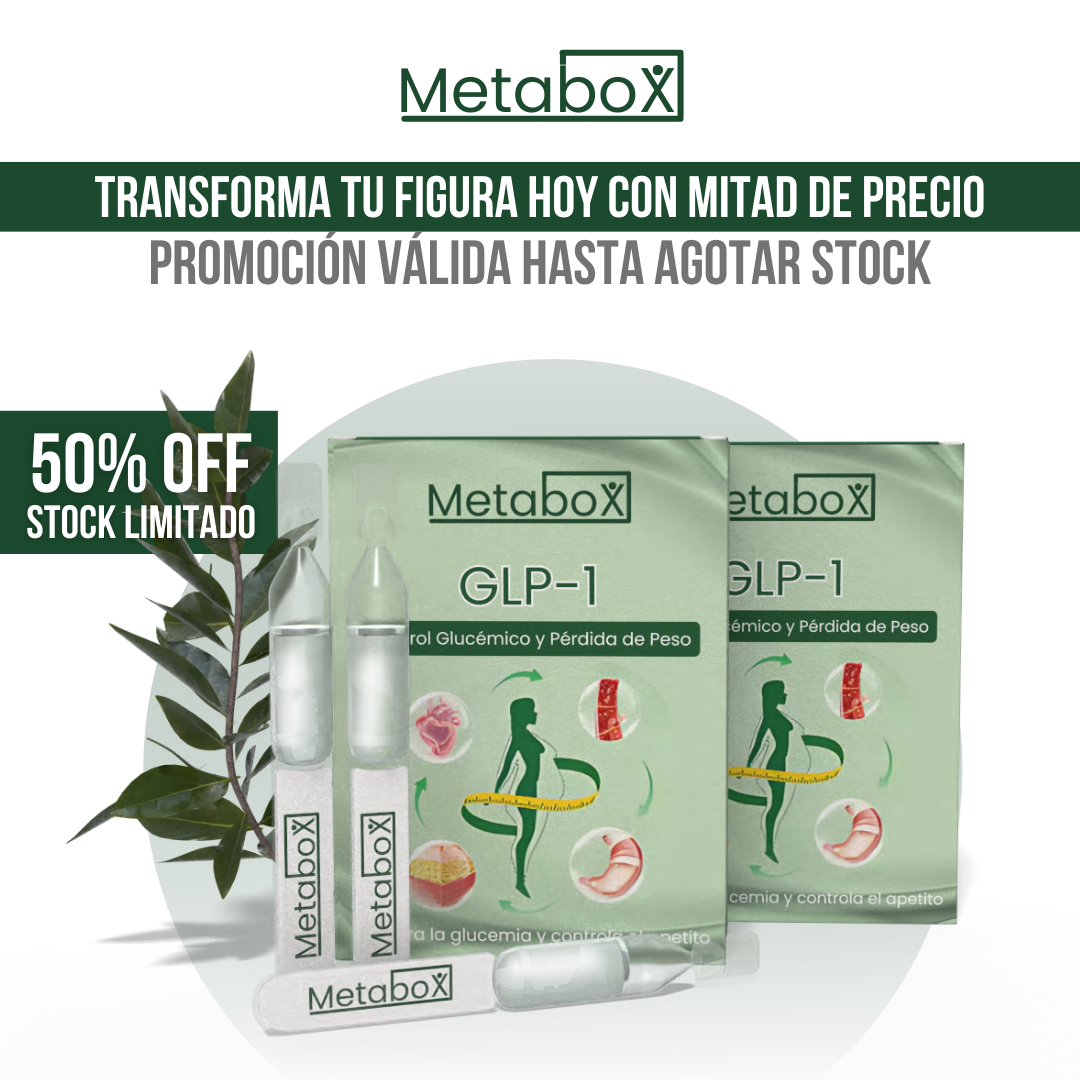 MetaboX™ - Controla tu azúcar, quema grasa y potencia tu vida