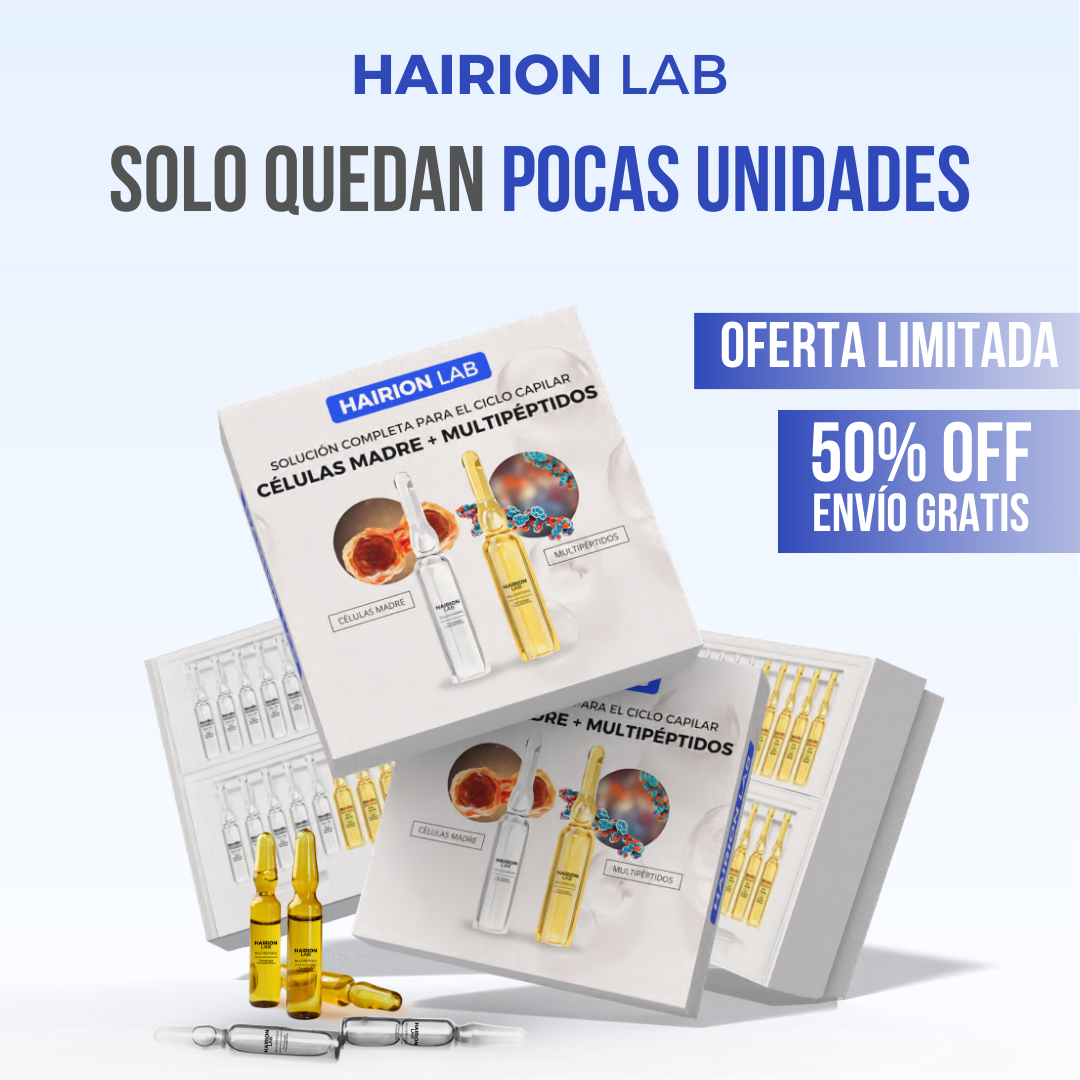 HAIRIONLAB™ - Recupera la fuerza y densidad de tu cabello, naturalmente