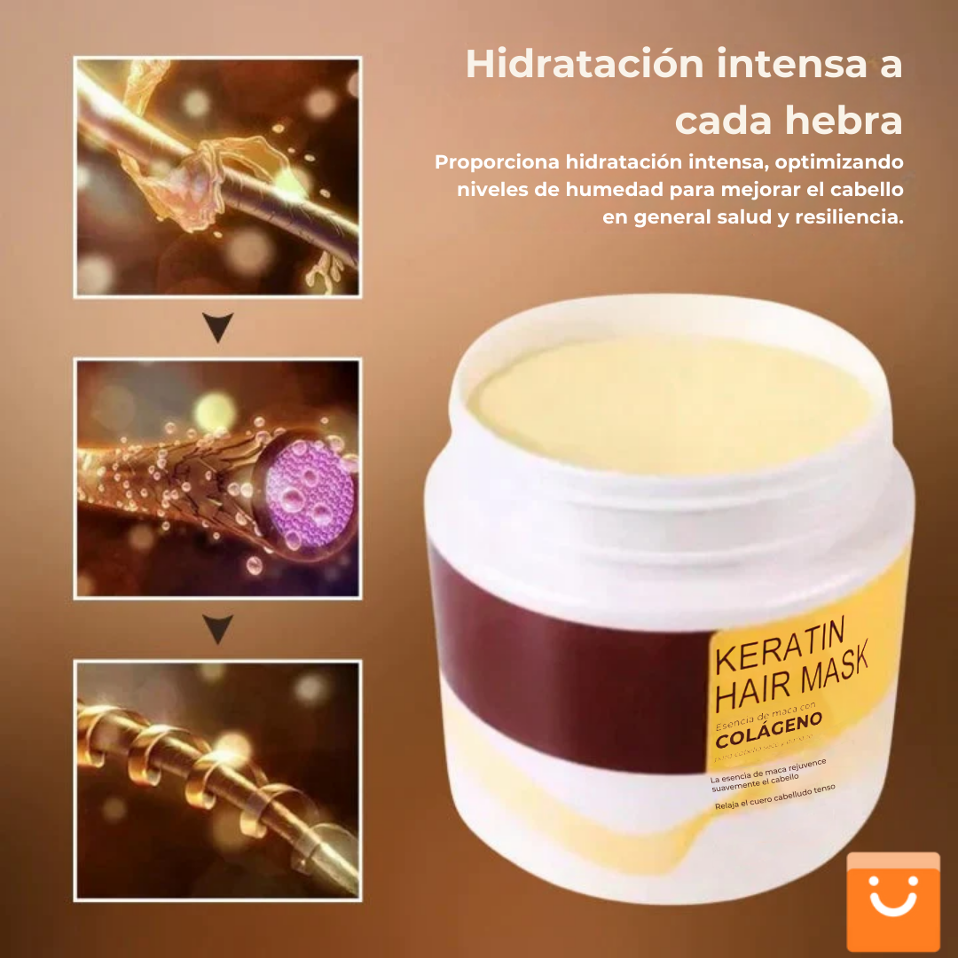 KERAINHAIRMASK™ - TRATAMIENTO CAPILAR CON COLÁGENO