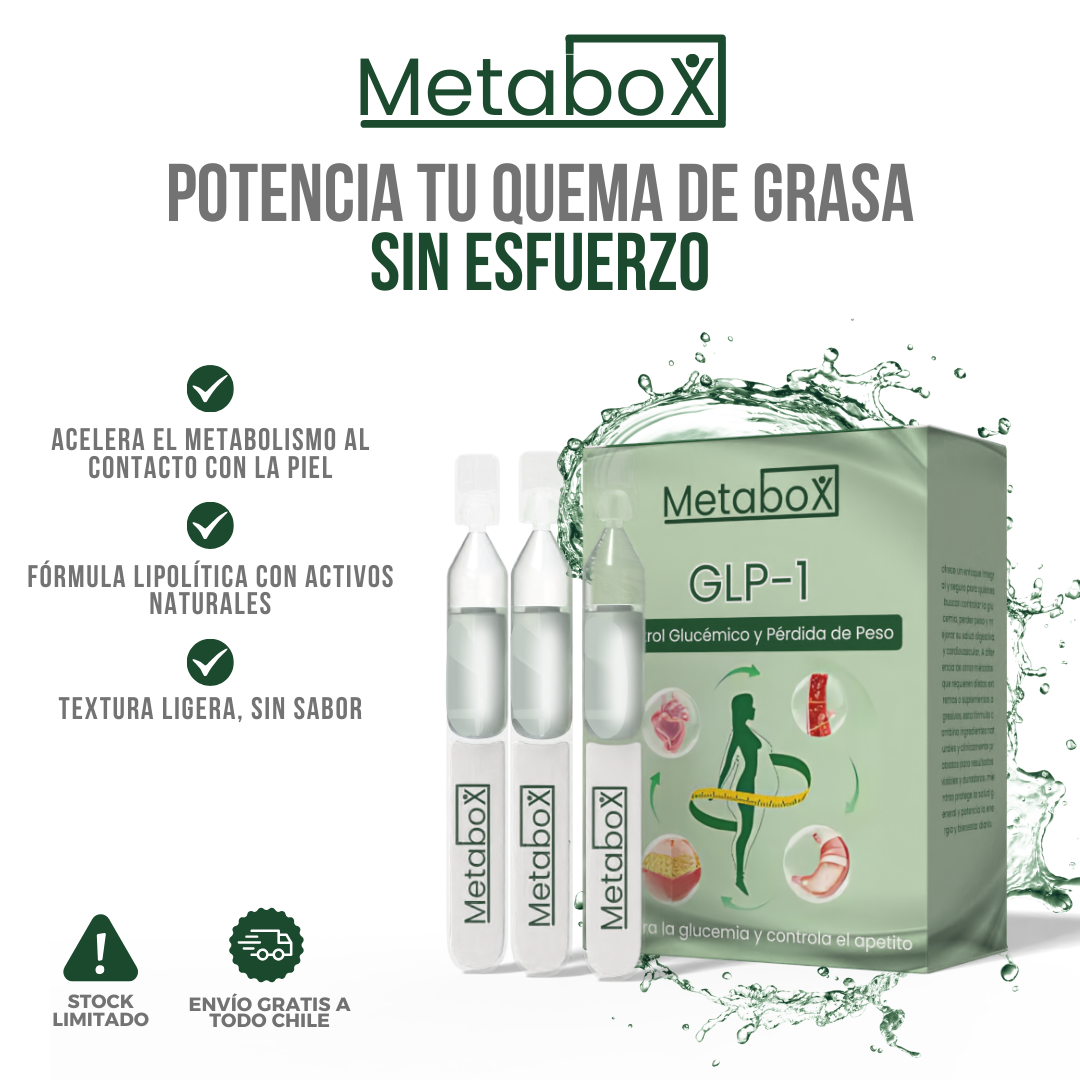 MetaboX™ - Controla tu azúcar, quema grasa y potencia tu vida