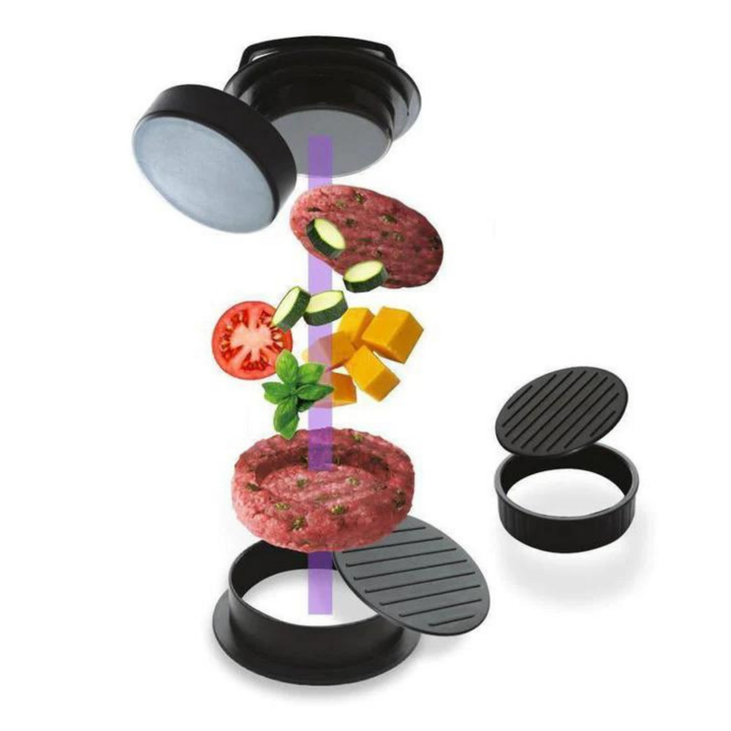 BurgerBuilder PerfectPress™ - Prensa de carne para hamburguesas