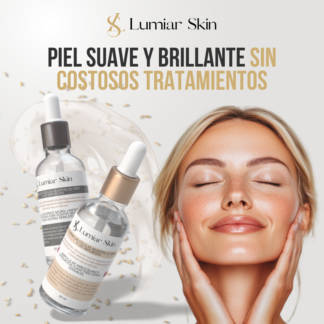 LUMIAR SKIN™ - Piel suave, radiante y renovada al instante