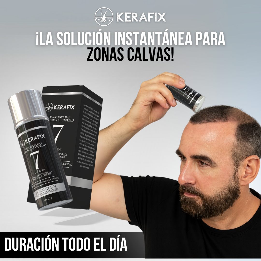 KERAFIX™ - Volumen capilar al instante, confianza todo el día