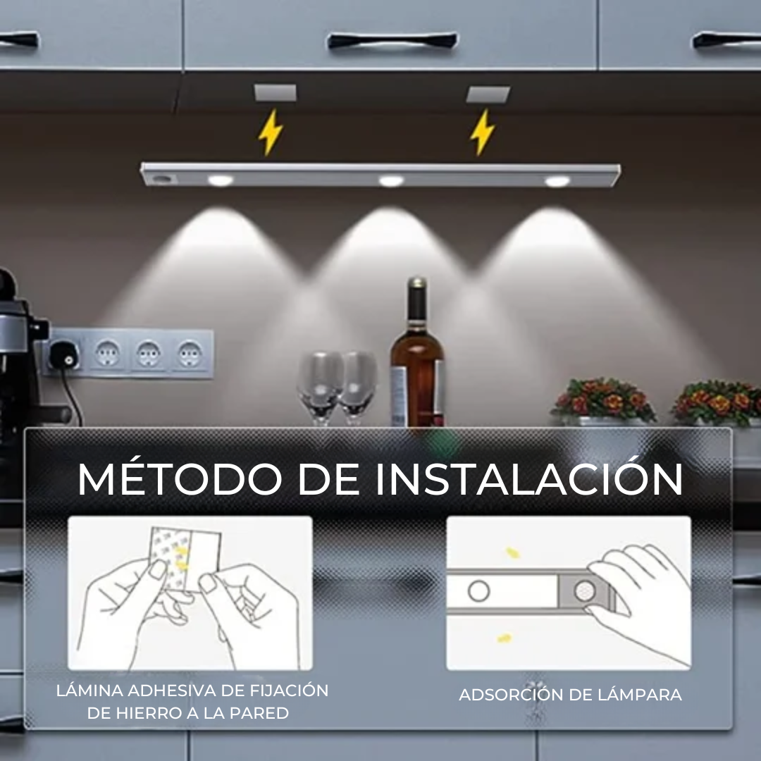 LUMAX™ - Luz LED multifoco con sensor de movimiento