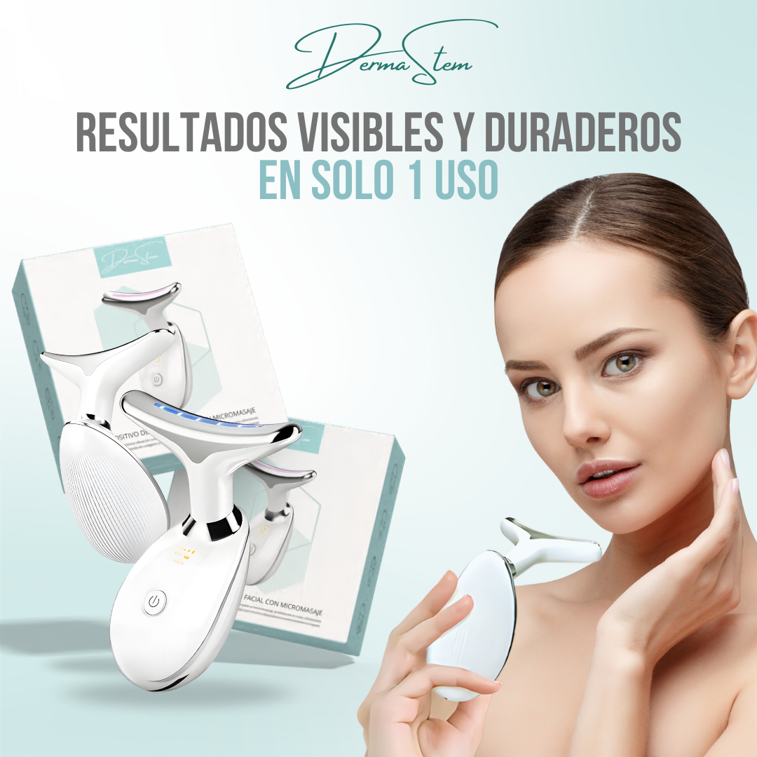DERMASTEM™ - Redefine tu rostro, reafirma tu piel y luce un lifting profesional desde casa