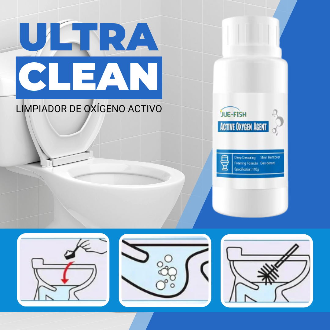 ULTRA CLEAN™ - POLVO LIMPIADOR DE OXIGENO ACTIVADO