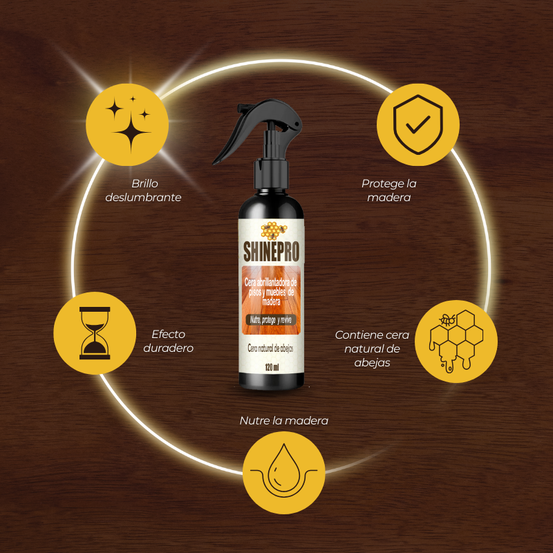 ShinePro™ - Spray Abrillantador de muebles