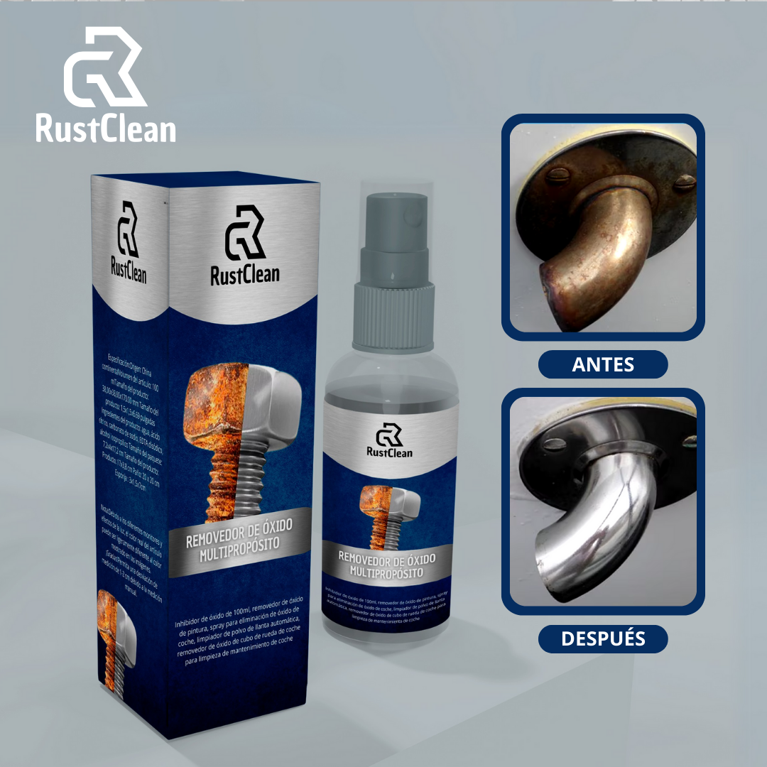 RUSTCLEAN™ - Removedor de óxido multipropósito