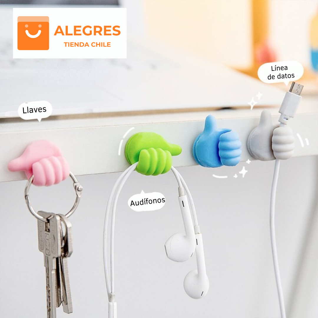 GripMaster™ - Ganchos de pared creativos con forma de pulgar