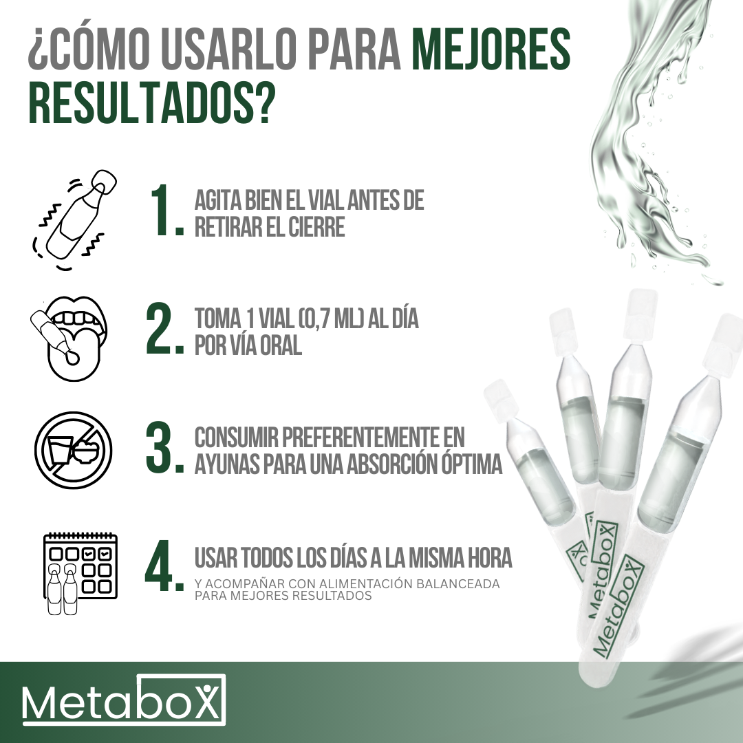 MetaboX™ - Controla tu azúcar, quema grasa y potencia tu vida