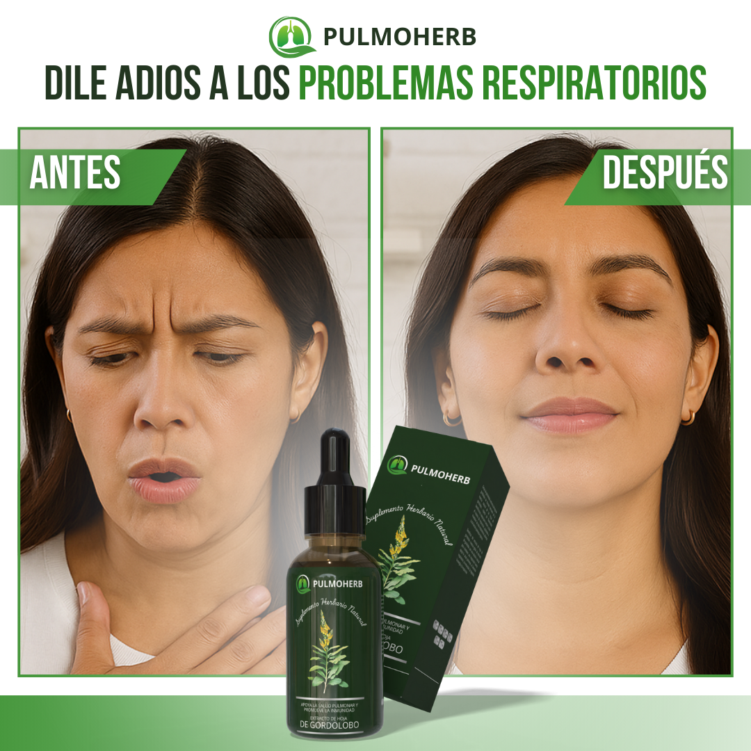 PulmoHerb™ - Respira mejor, vive mejor