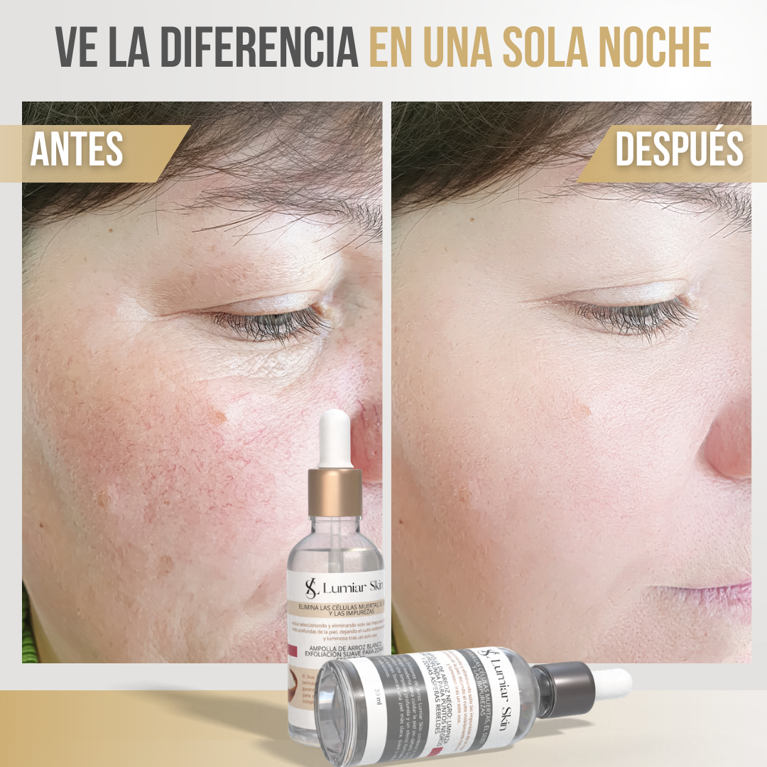 LUMIAR SKIN™ - Piel suave, radiante y renovada al instante