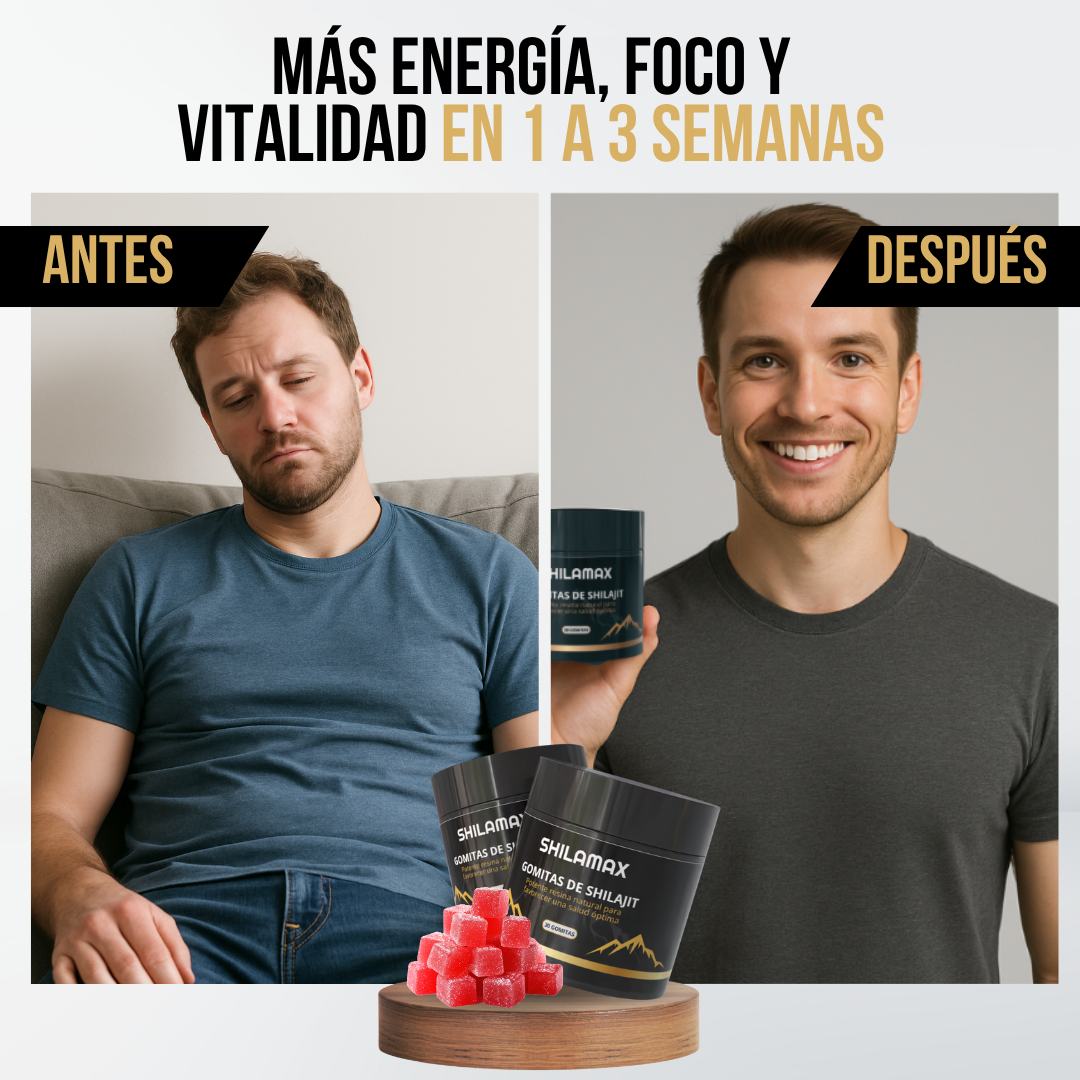 SHILAMAX™ - Energía natural, vitalidad real