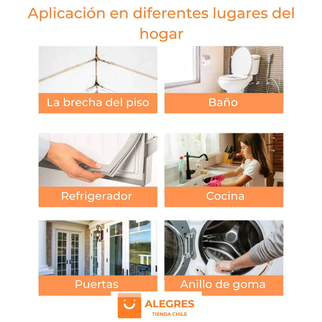 CleanSwipe™ - Remueve Moho Rápido y Fácil