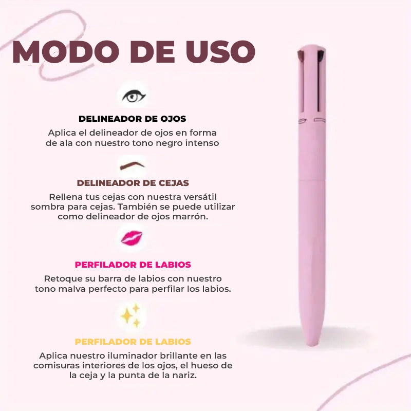 OneTouch™ Lápiz de maquillaje 4 en 1