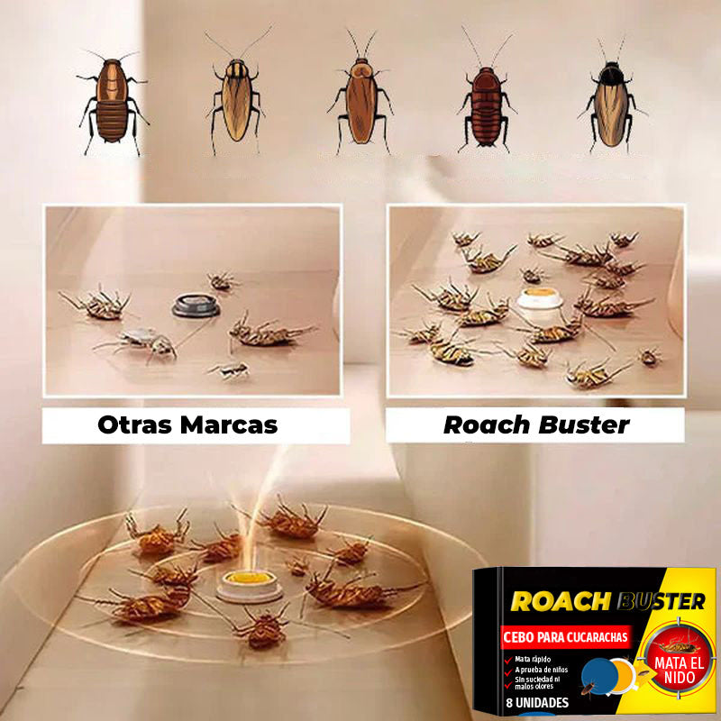 RoachBuster™ - Cebo para cucarachas