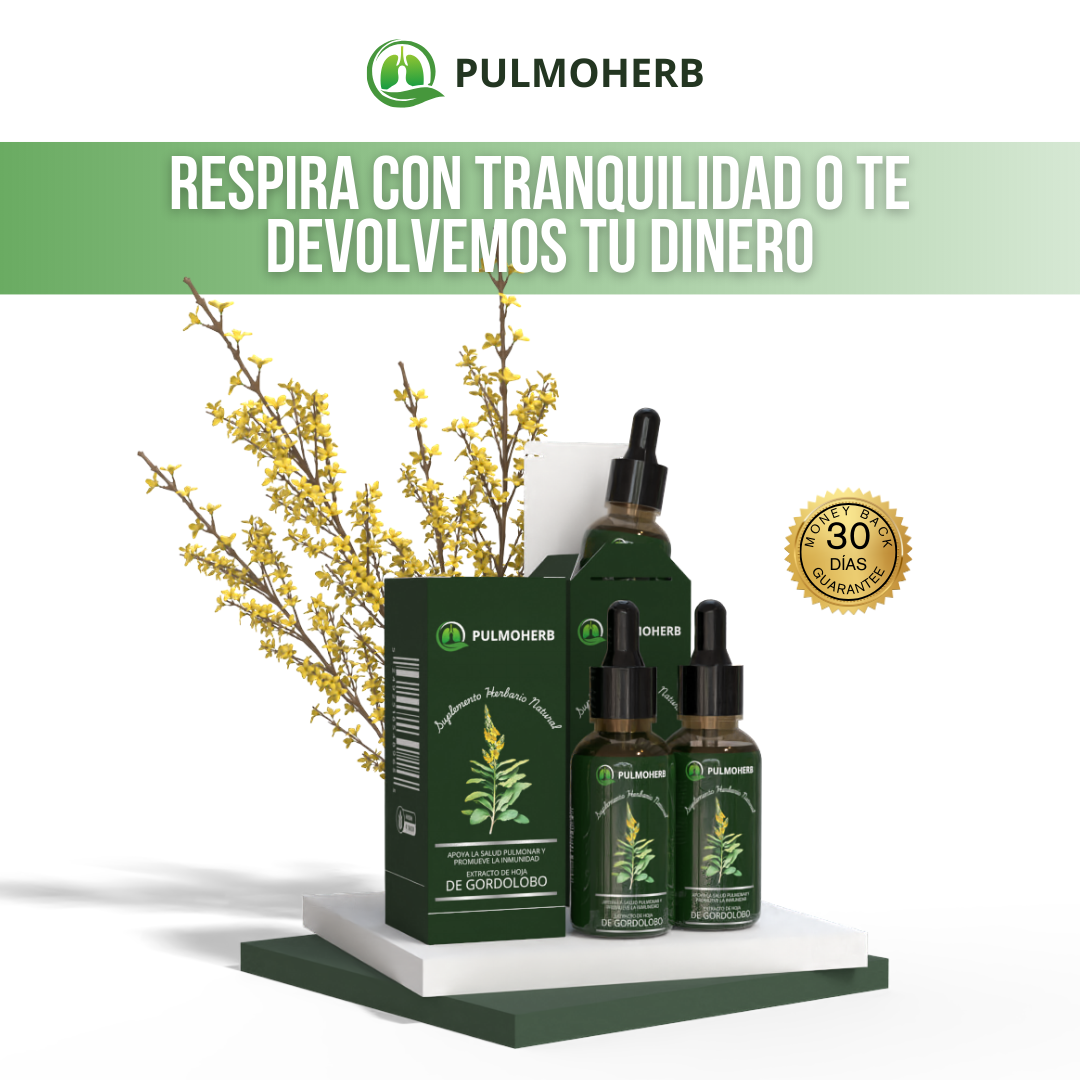 PulmoHerb™ - Respira mejor, vive mejor