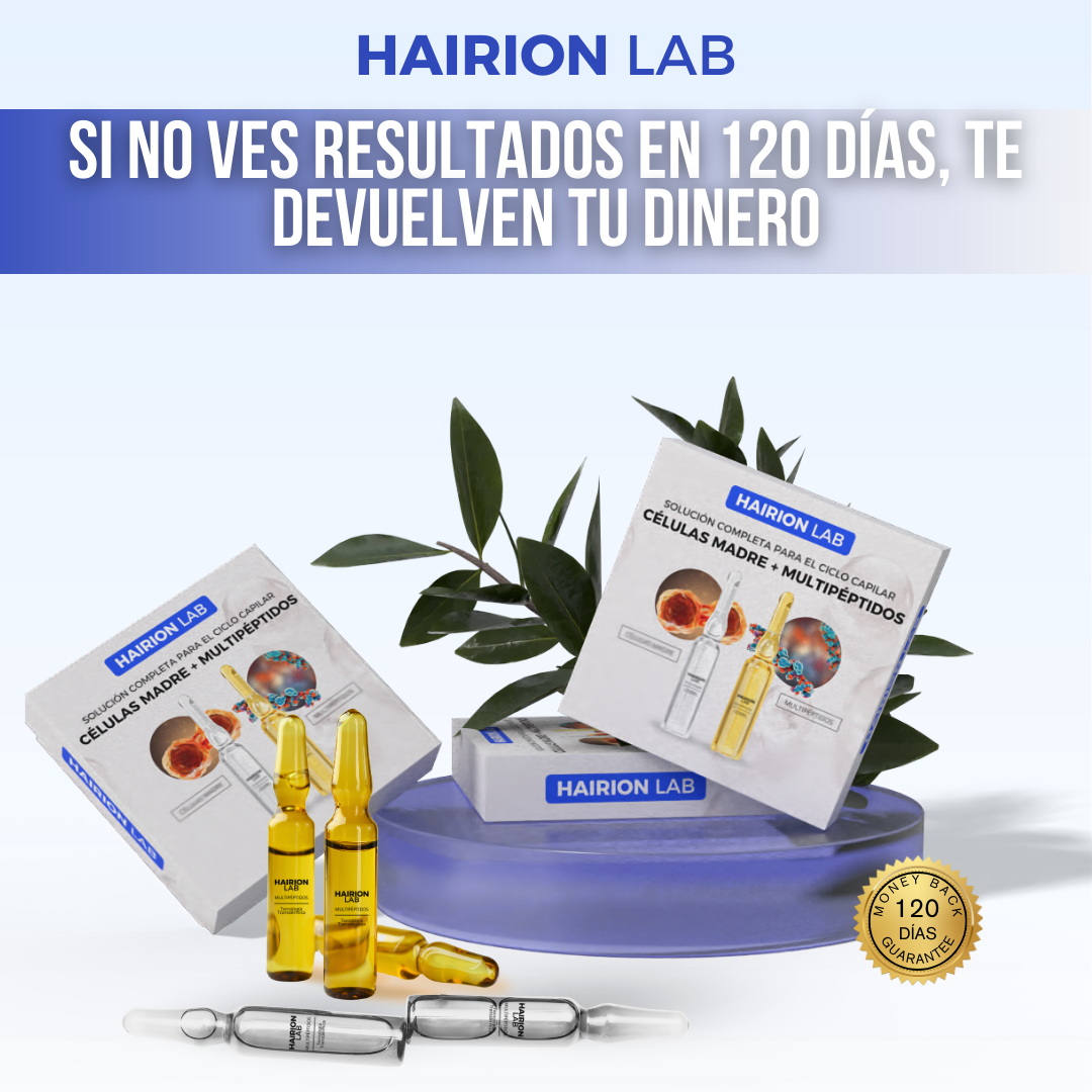 HAIRIONLAB™ - Recupera la fuerza y densidad de tu cabello, naturalmente