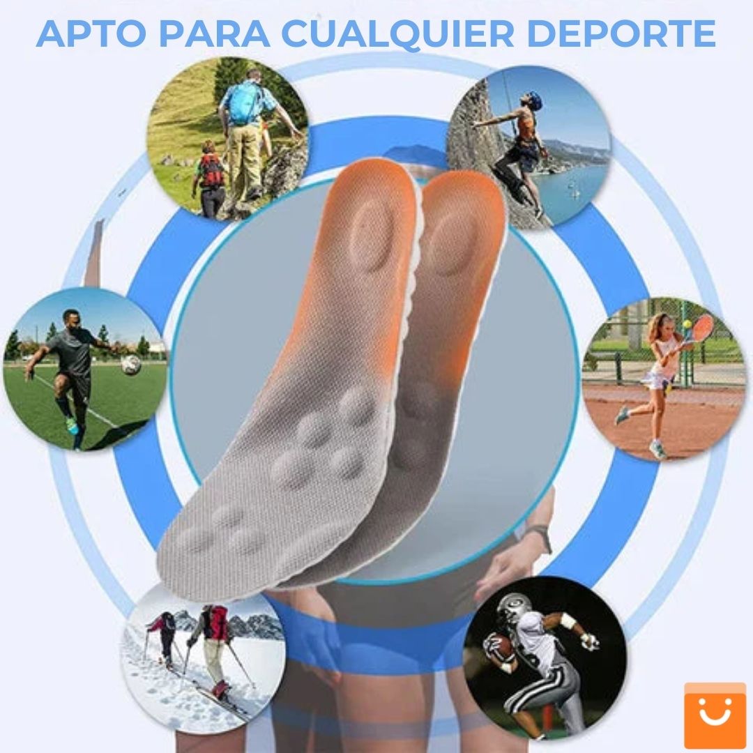 CLOUDSTEP™ - PLANTILLAS ULTRA SUAVES 4D - COMPRA 1 Y LLEVA 1 GRATIS
