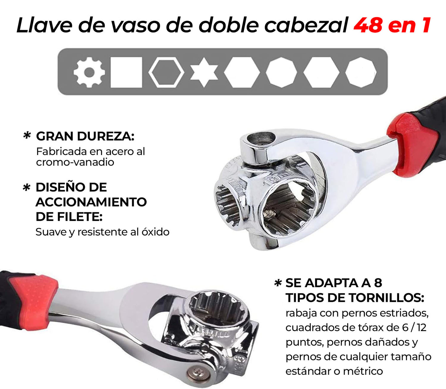 MaxFit™ - Llave multifunción 48 en 1