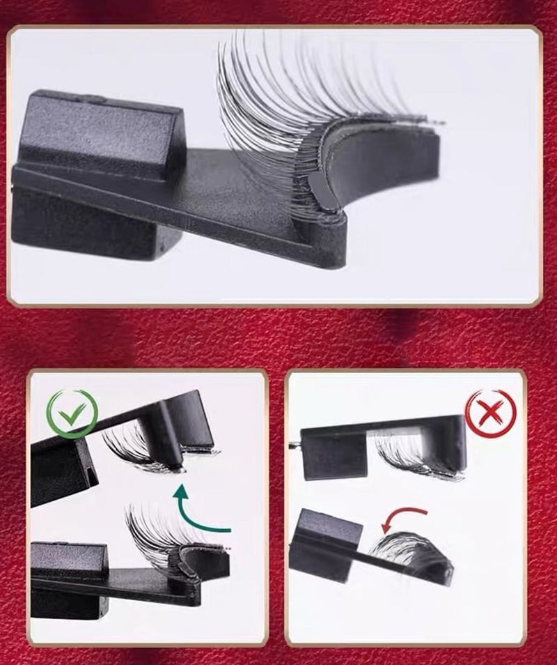 QuickGlam™ - Kit de pestañas magnéticas reutilizables