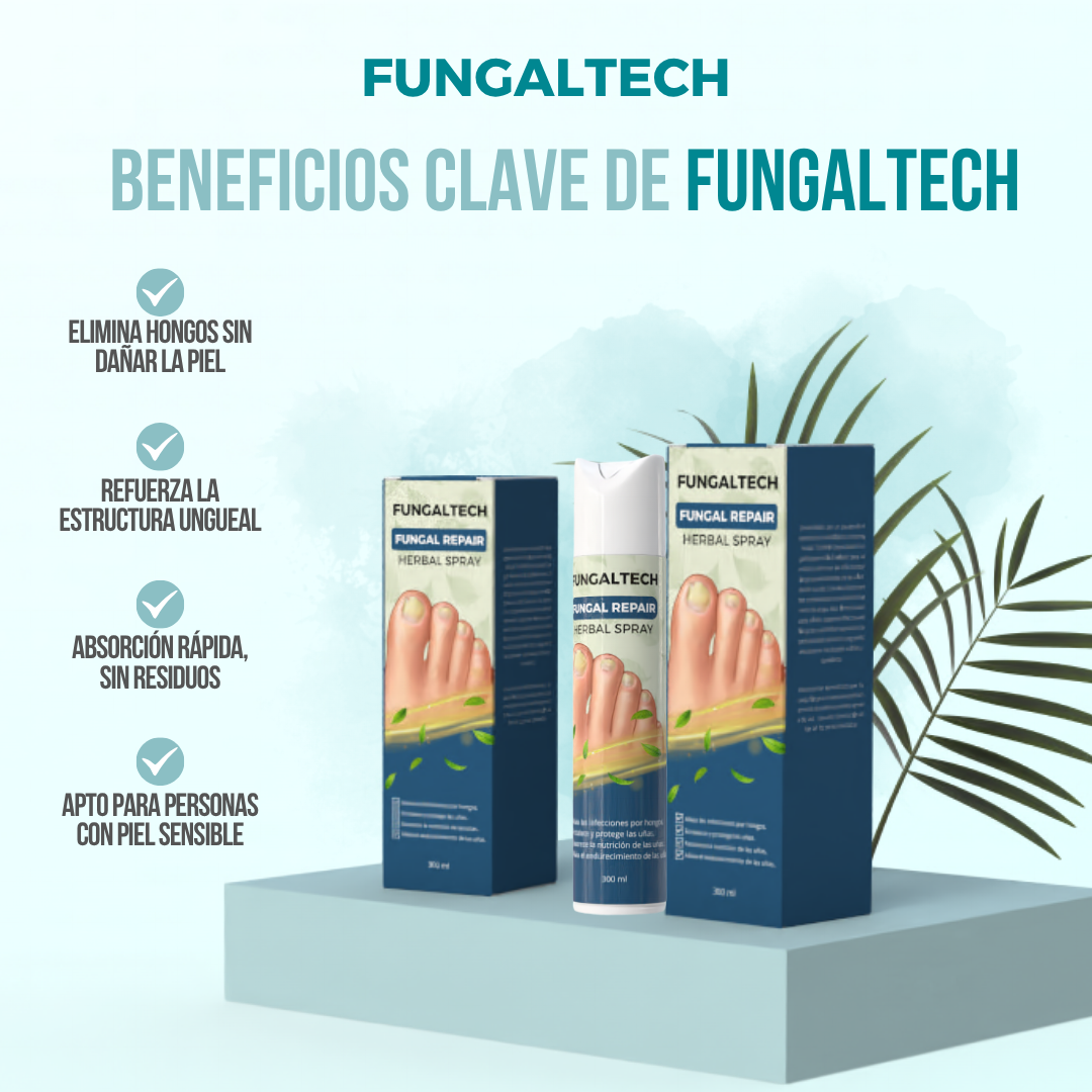FungalTech™ - Recupera la salud de tus uñas de manera rápida y natural