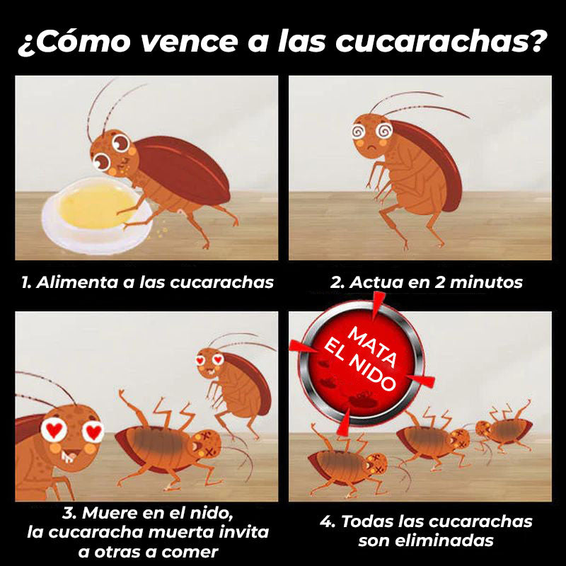RoachBuster™ - Cebo para cucarachas