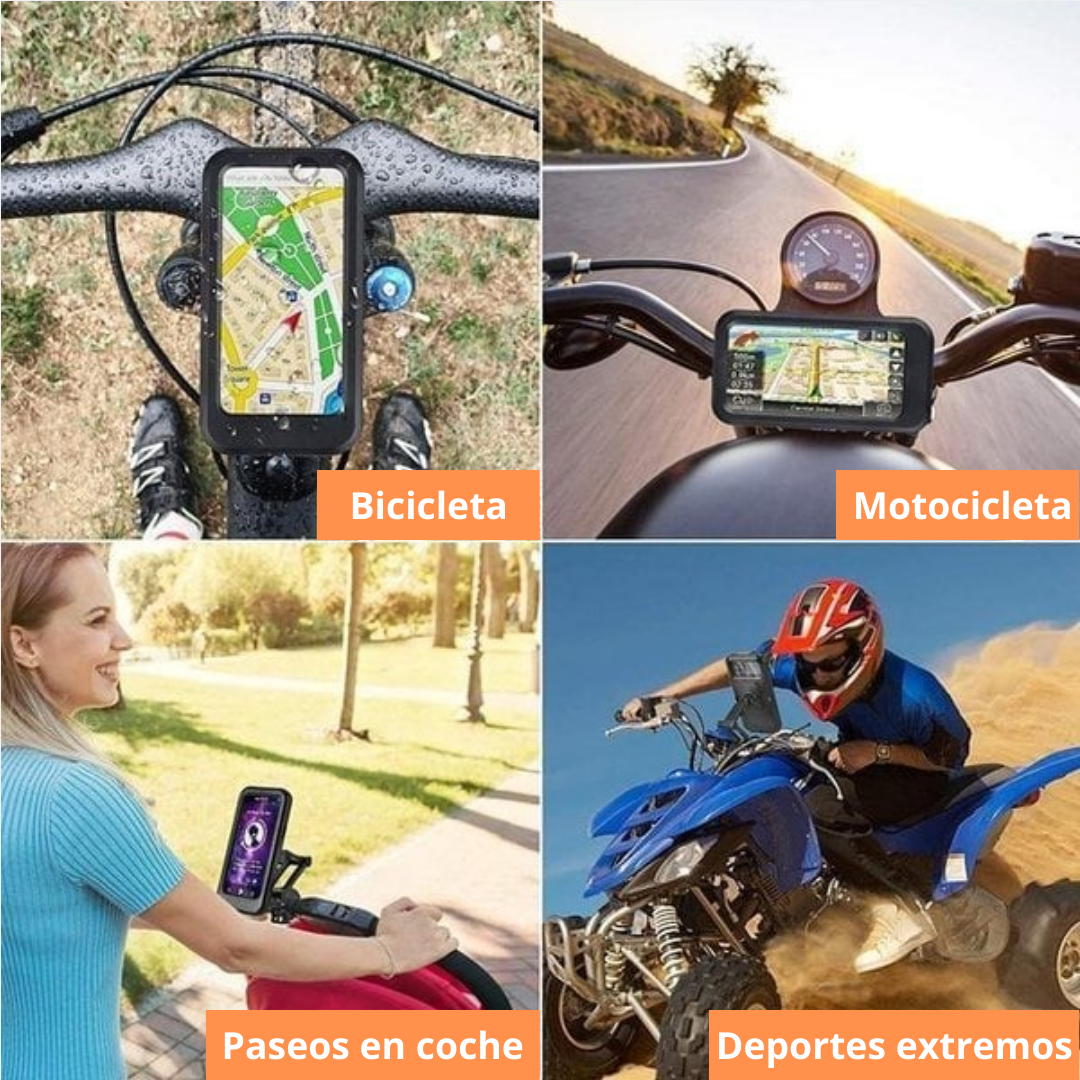 Phoneguard™ - Soporte impermeable para teléfono para bicicletas y motocicletas