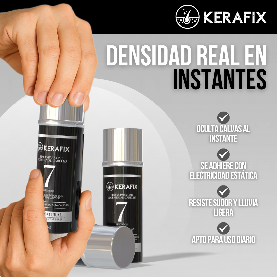 KERAFIX™ - Volumen capilar al instante, confianza todo el día