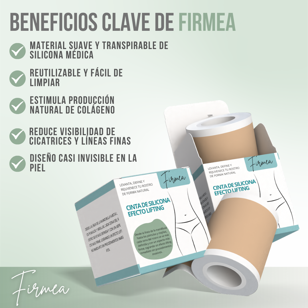 FIRMEA™ - Levanta, define y rejuvenece tu piel de forma natural