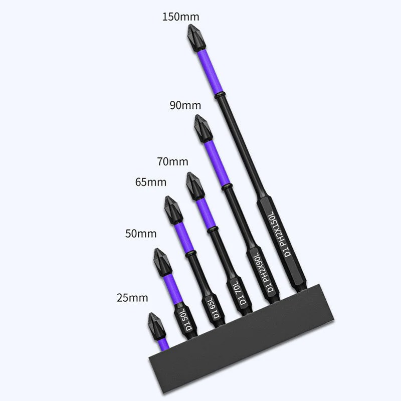 SafeStrength™ - Set de Brocas Magneticas para destornillador