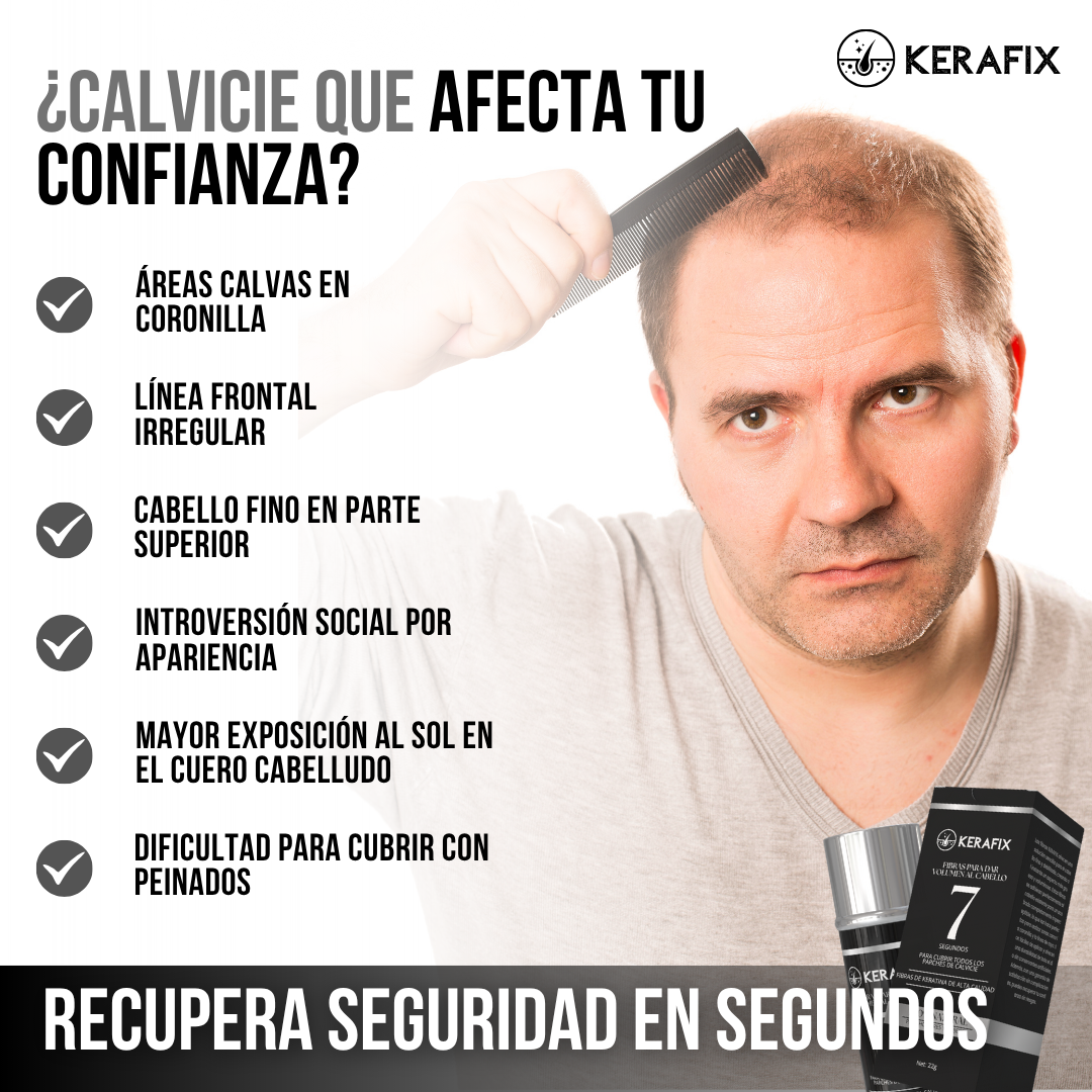KERAFIX™ - Volumen capilar al instante, confianza todo el día