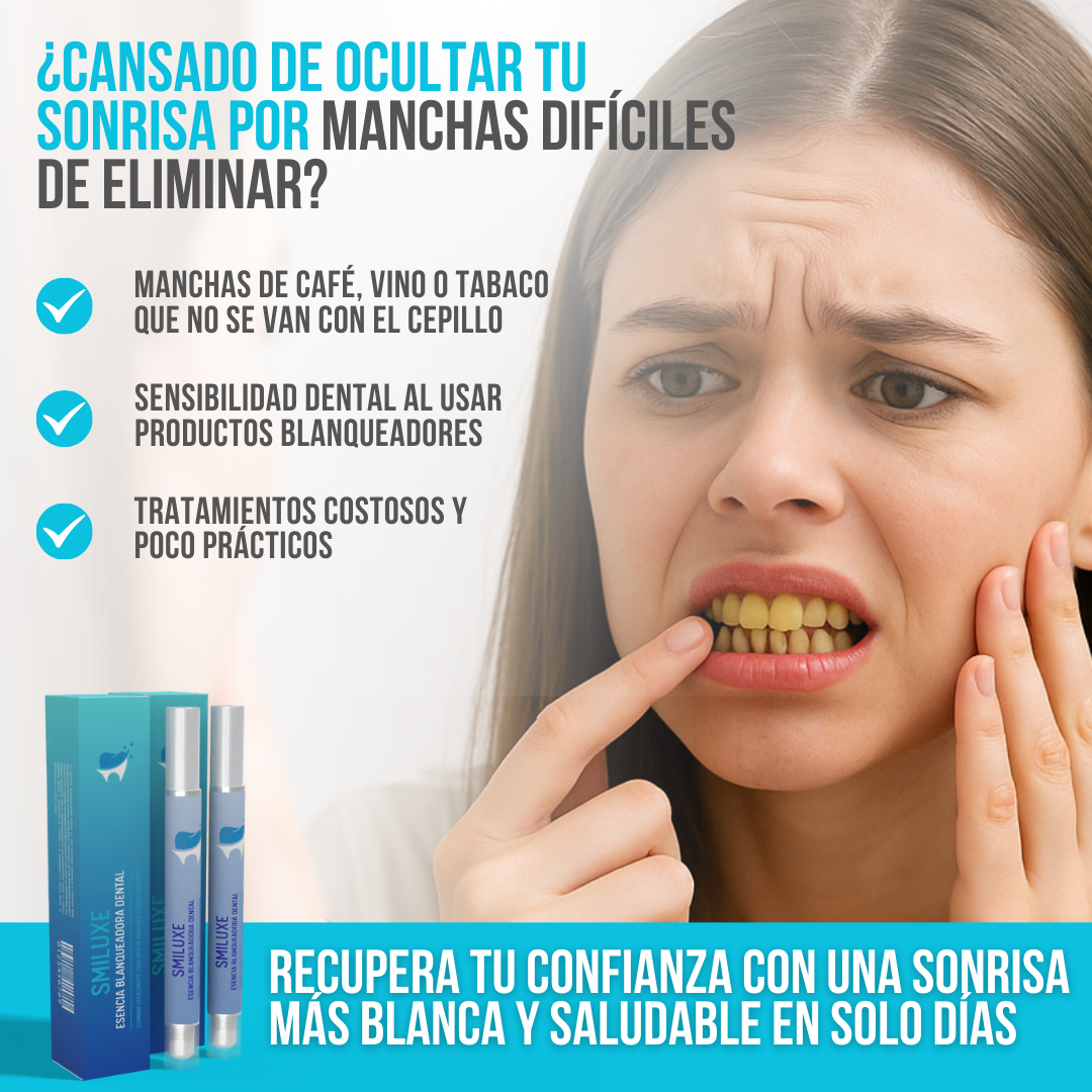 Smiluxe™ - Blanquea, protege y deslumbra con cada sonrisa