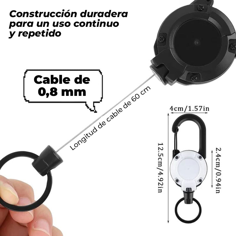 HeavyDuty™ - Cable retráctil automático para exteriores