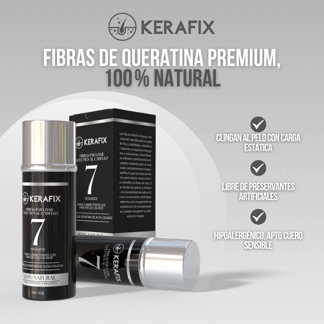 KERAFIX™ - Volumen capilar al instante, confianza todo el día