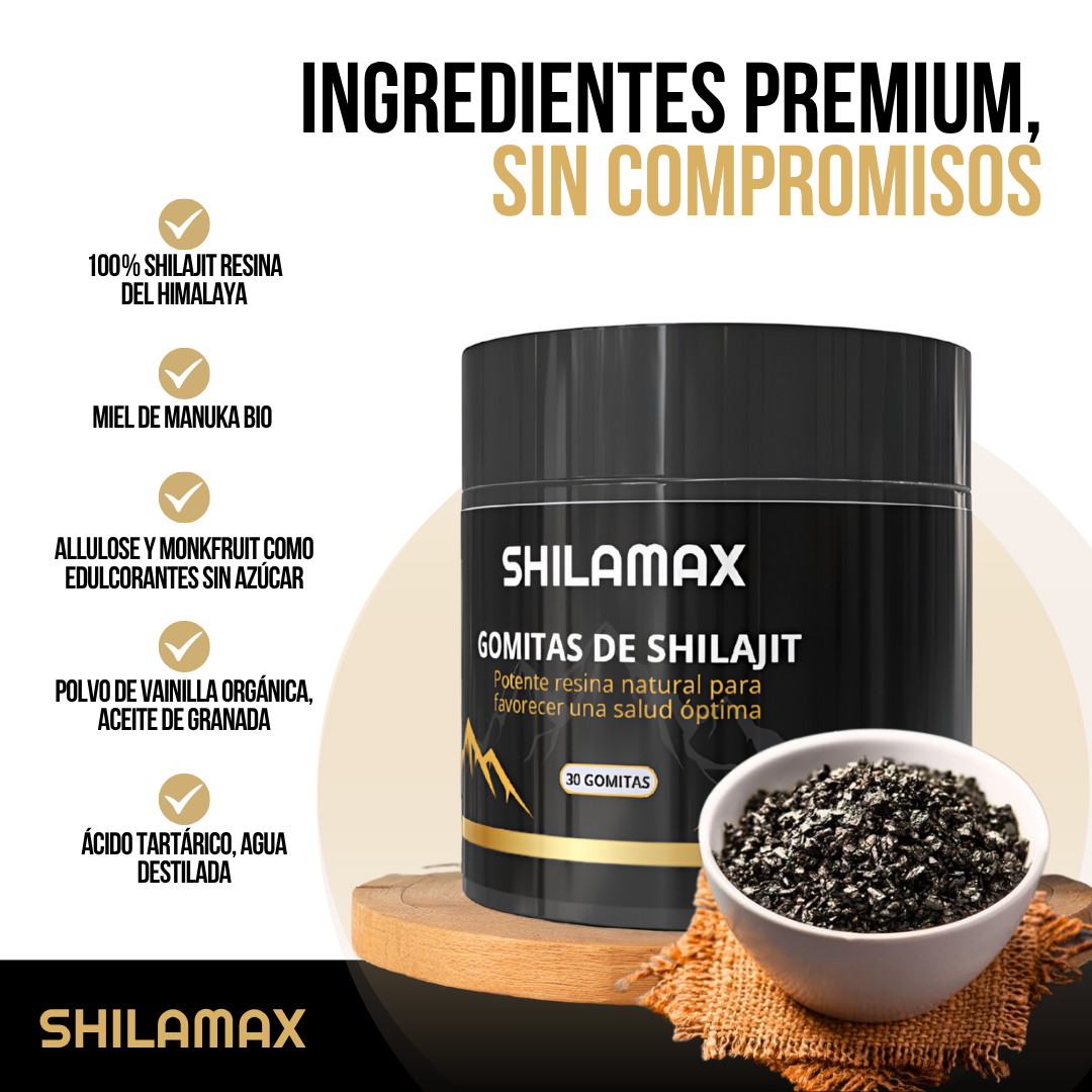 SHILAMAX™ - Energía natural, vitalidad real