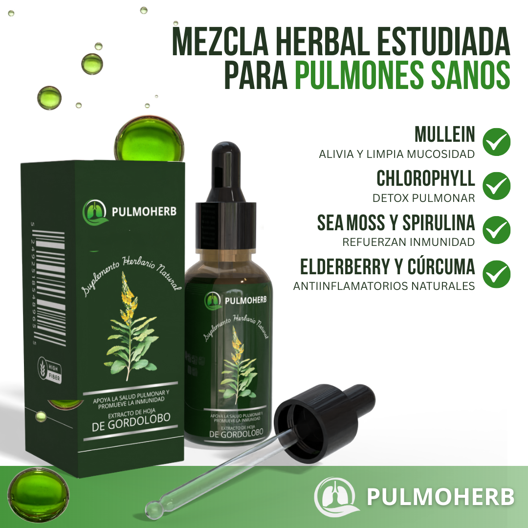 PulmoHerb™ - Respira mejor, vive mejor