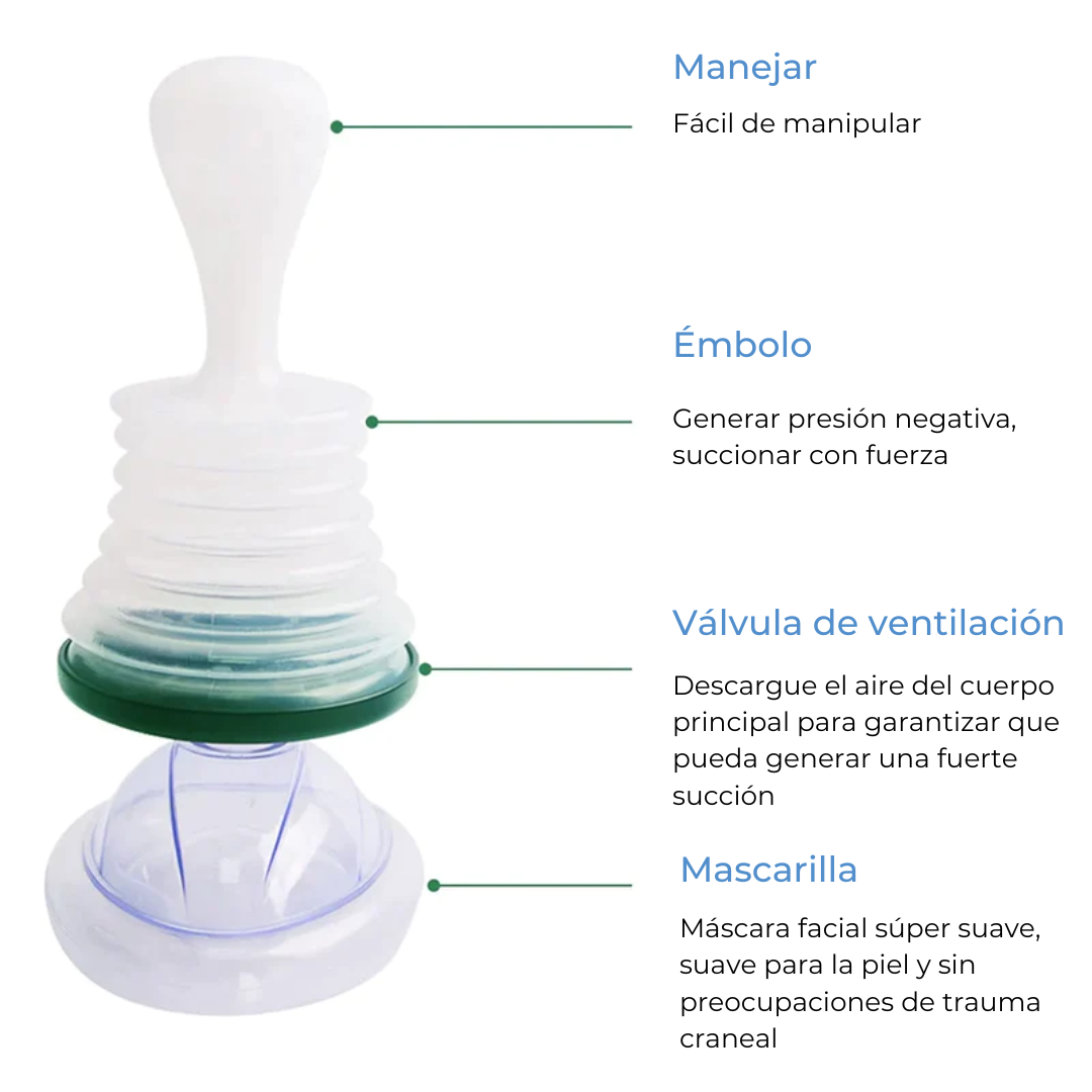 DrainClean™ - Dispositivo de emergencia de asfixia para adultos y niños