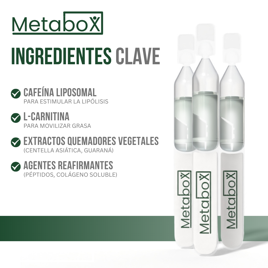 MetaboX™ - Controla tu azúcar, quema grasa y potencia tu vida