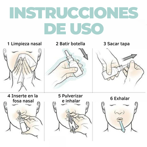 OnNature™ - Rociador para desintoxicar el sistema respiratorio