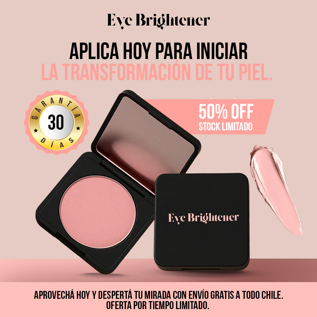 Eye Brightener™ - Mirada fresca, luminosa y natural al instante.