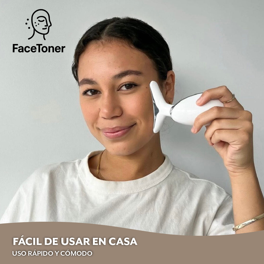 FaceToner™ - Tonificador facial portátil para piel firme