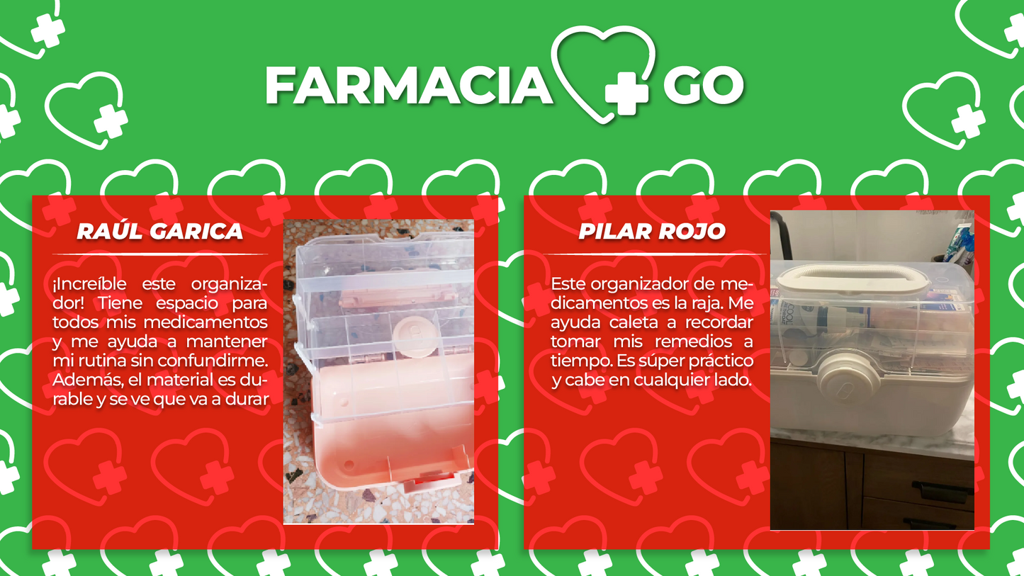 Farmacia Go™ - Organizador de Medicamentos