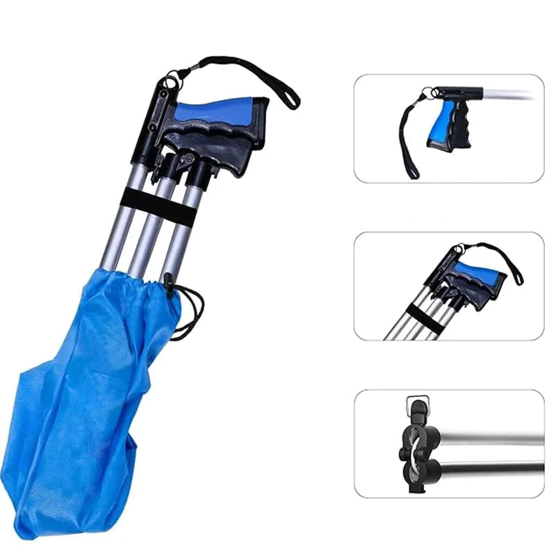 EasyGrip360°™ - Pinza plegable con clip giratorio