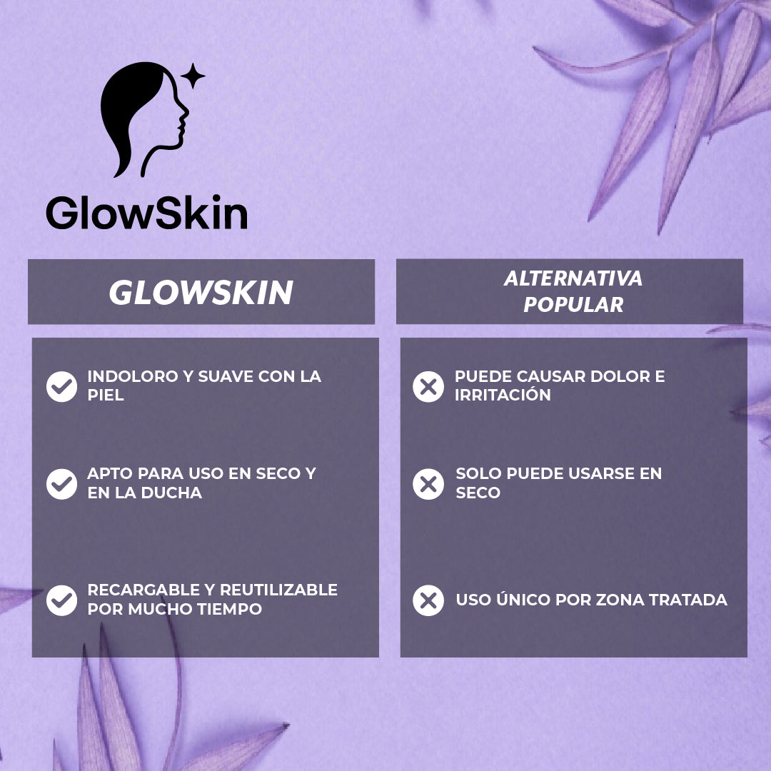 GlowSkin® – Afeitado suave y sin dolor