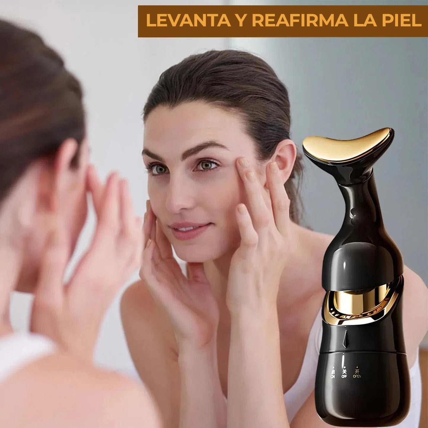 ReviveLux™ - Dispositivo de masaje facial